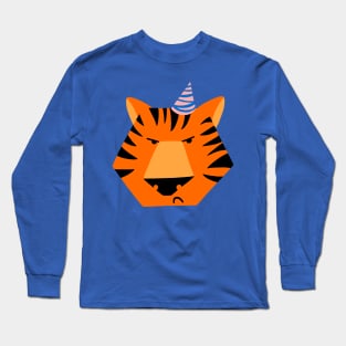 Hapyy tiger Long Sleeve T-Shirt